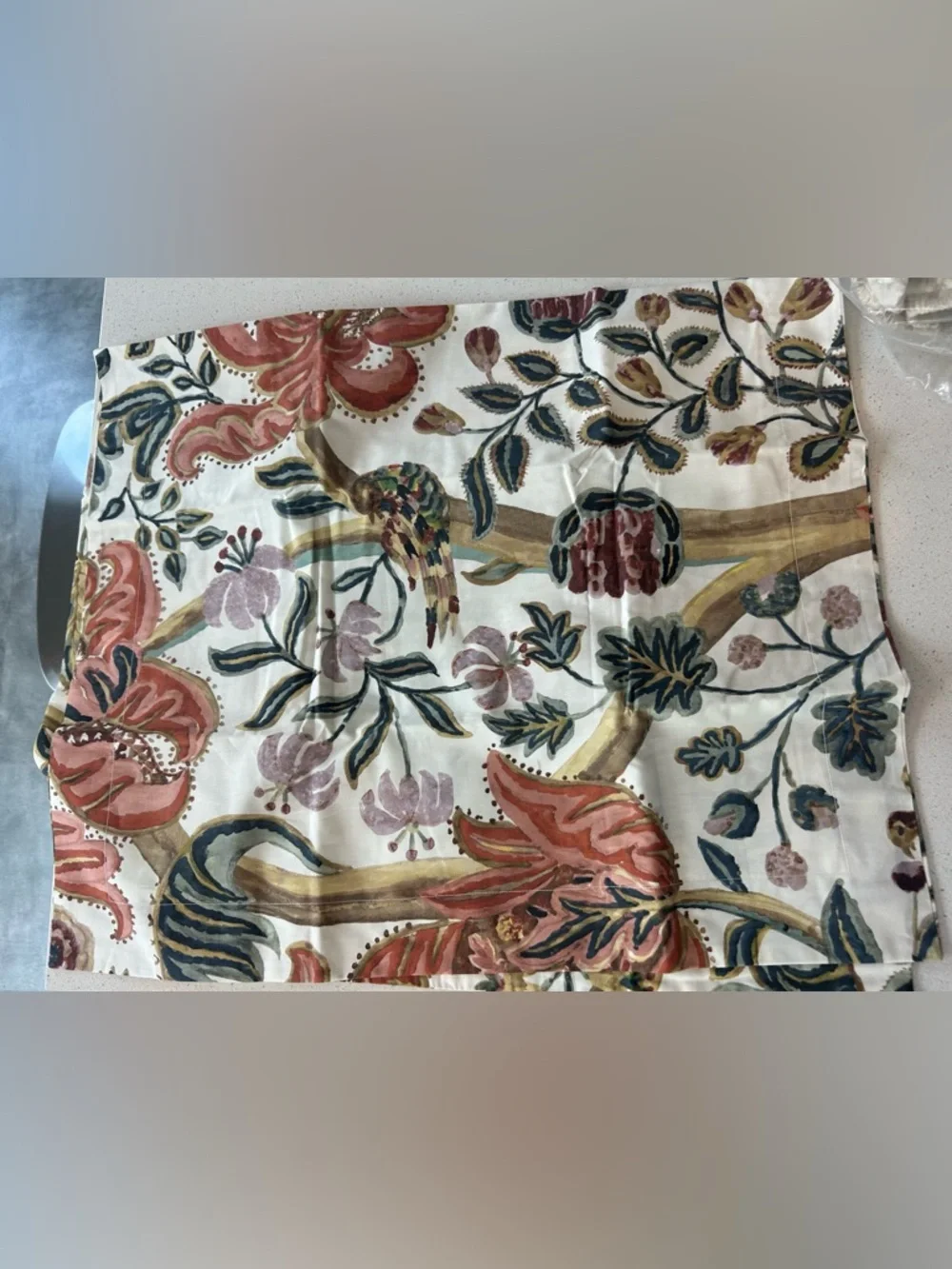 Pottery Barn Eleanor Palempore Percale King Sham 1